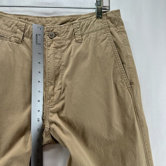 GAP The Surplus Pants Mens 32 x 32 Twill Chino Straight Leg Cotton Khaki Beige - Picture 9 of 10